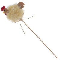 Изделие декоративное (вставка) "Курочка" (4*6,5*7) (блок 12 шт), L6,5 W4 H27 см, 2в.