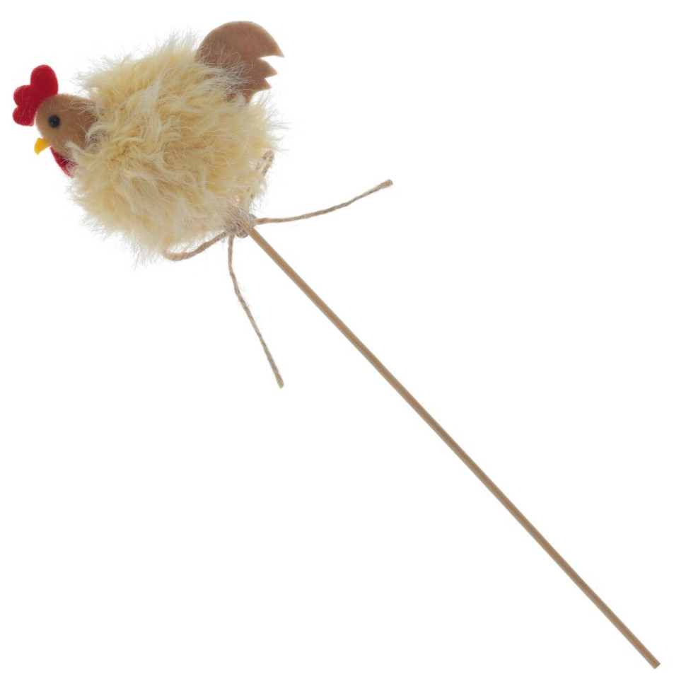 Изделие декоративное (вставка) "Курочка" (4*6,5*7) (блок 12 шт), L6,5 W4 H27 см, 2в.