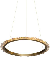 Подвесной светильник Quartz Halo MD20020154-1A satin gold DeLight Collection