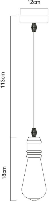 Подвесной светильник Mazzetto A4290SP-1BK Arte Lamp