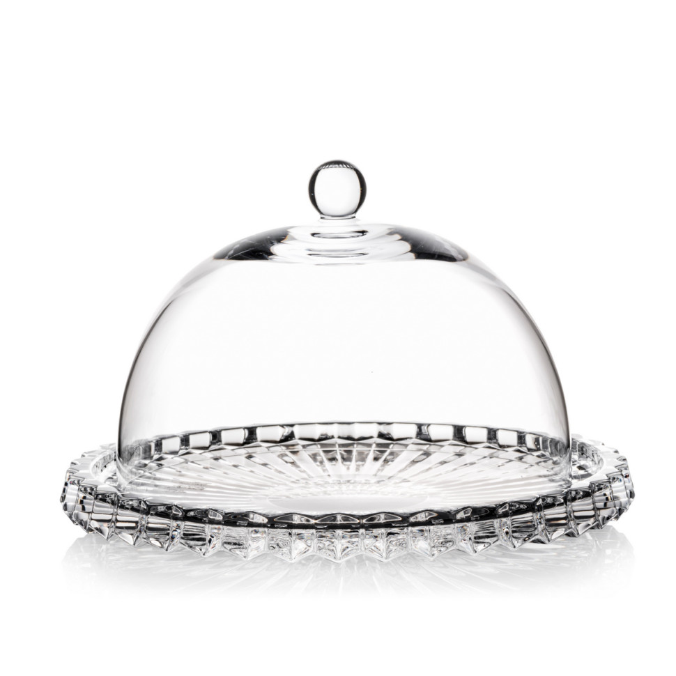 Блюдо круглое с крышкой 18см."Crown Jewel"