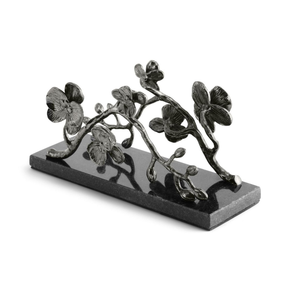 Салфетница Michael Aram "Black Orchid", 20 см