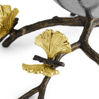 Ваза для цветов на ножке Michael Aram "Butterfly Ginkgo", 19 см