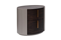 Тумбочка с 2мя ящиками темный шпон Тумбочка с 2мя ящиками темный шпон