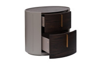 Тумбочка с 2мя ящиками темный шпон Тумбочка с 2мя ящиками темный шпон