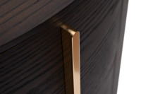 Тумбочка с 2мя ящиками темный шпон Тумбочка с 2мя ящиками темный шпон