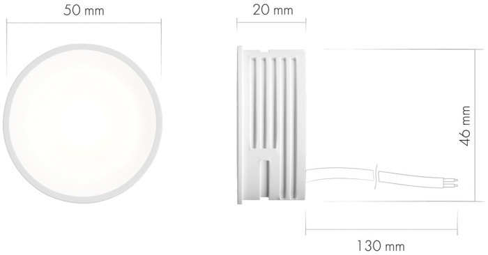 Светодиодный модуль Slim Led DK3000-7W-M Denkirs