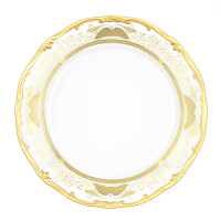 Набор тарелок 22см.6шт."Симфония золотая"