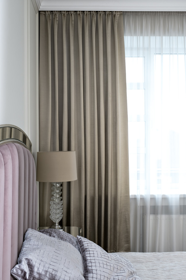 Портьера EUPHORIA 275х260см золотистая