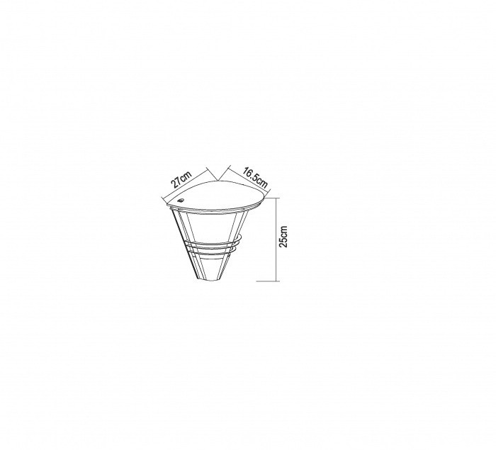 Настенный светильник уличный Salla 32093W Globo