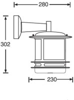 Настенный фонарь уличный TOKIO 68302/12 Bl opal Oasis Light Настенный фонарь уличный TOKIO 68302/12 Bl opal Oasis Light