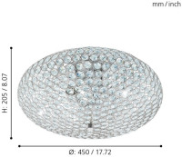 Потолочный светильник Clemente 95285 Eglo