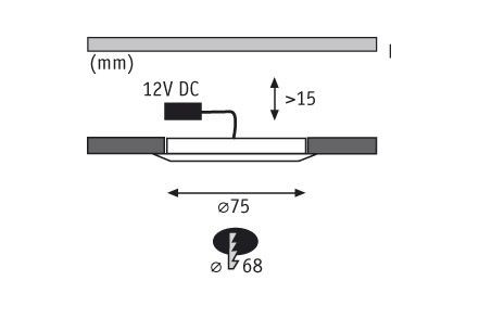 Точечный светильник  93560 Paulmann