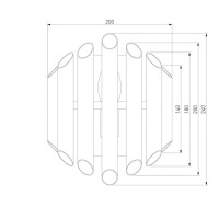 Настенный светильник Bogates Castellie 361/1
