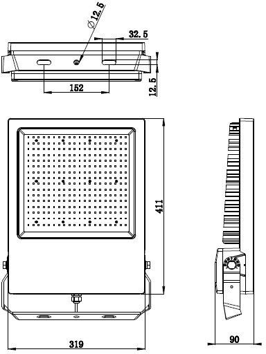 Прожектор уличный Atik 732099 Deko-Light