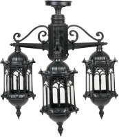 Потолочный светильник уличный DELI S 89970SA/3 Bl Oasis Light