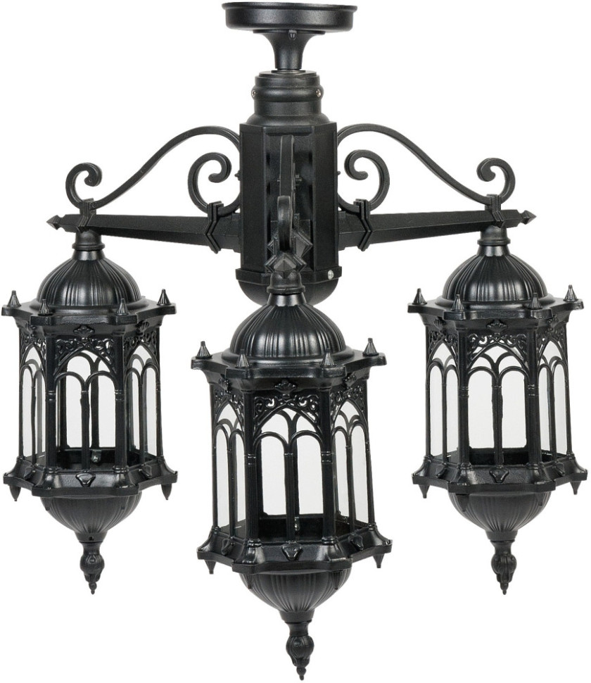 Потолочный светильник уличный DELI S 89970SA/3 Bl Oasis Light