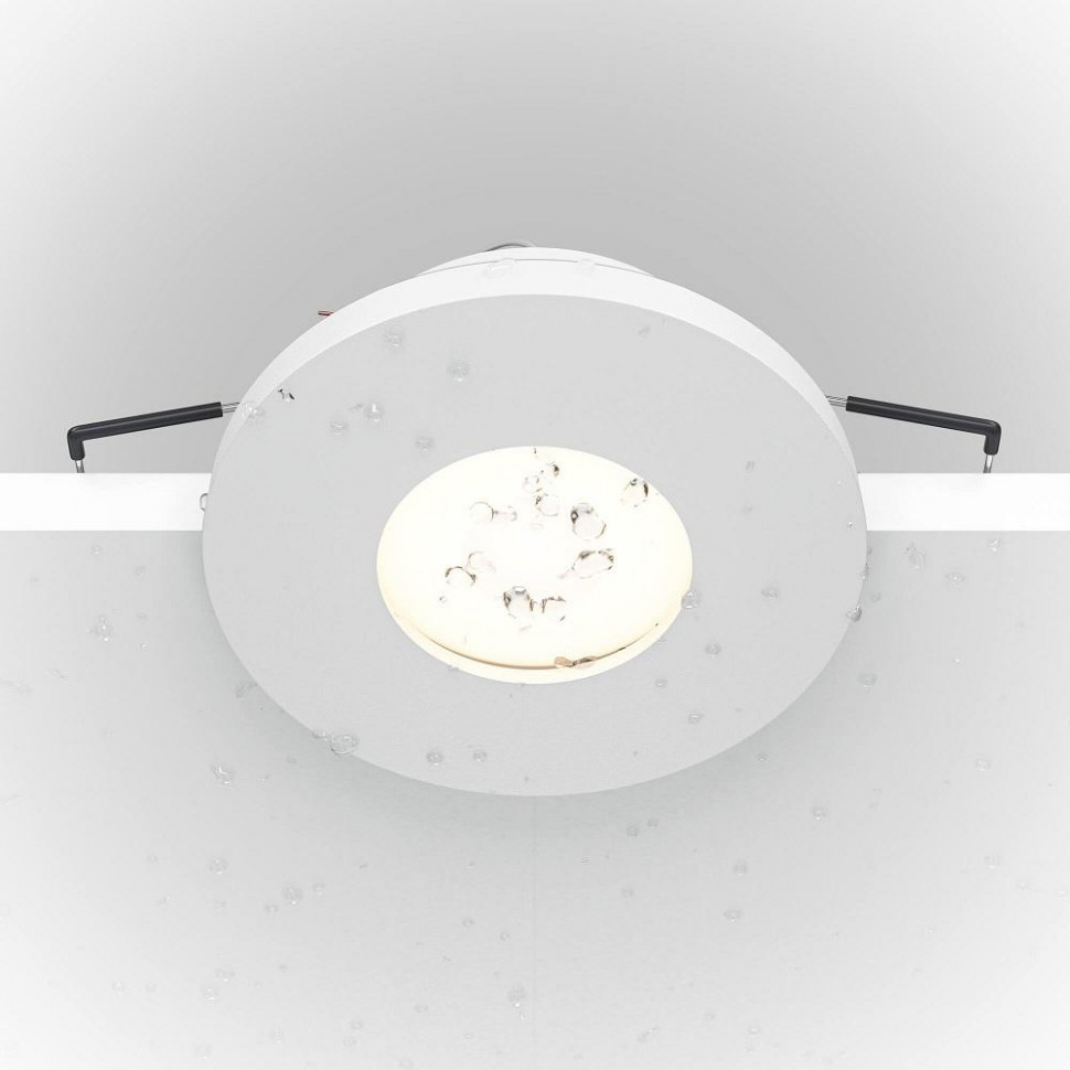 Встраиваемый светильник Maytonil Stark DL083-01-GU10-RD-W