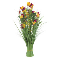 Цветочная композиция, L30 W31 H73 см