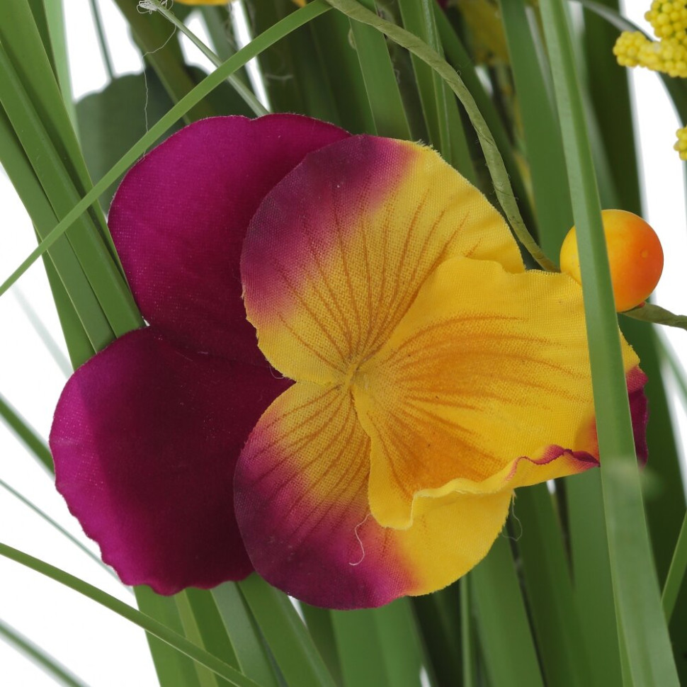 Цветочная композиция, L30 W31 H73 см