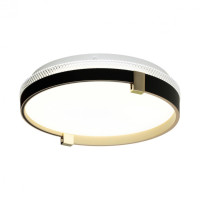 Настенно-потолочный светодиодный светильник Sonex Pale Olidi Black 7647/CL