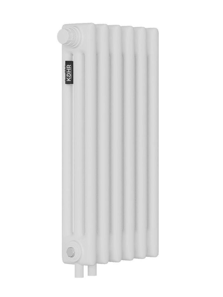 Стальной трубчатый радиатор Kohr Heim 3050/06 секций H01 с нижним подключением