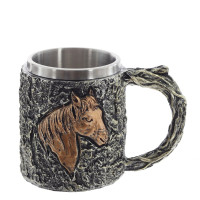 Кружка "Лошадь", 445 мл, L15 W10 H11 см