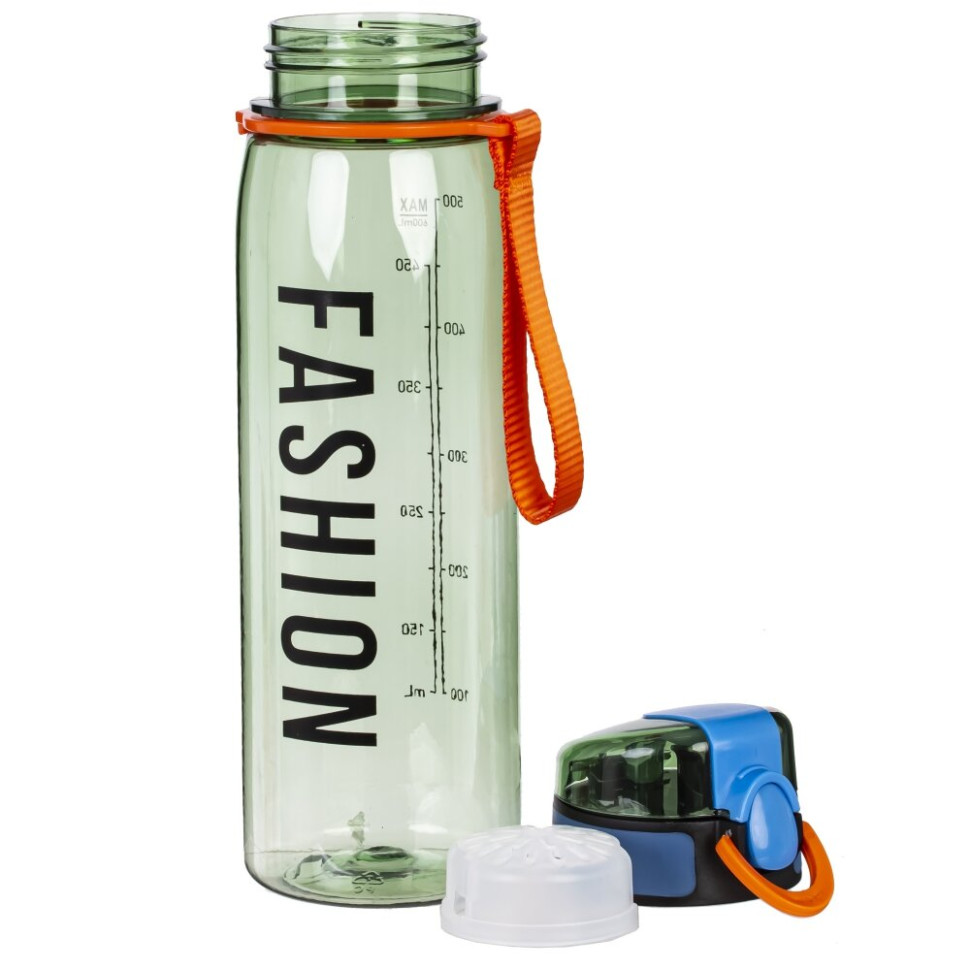 Бутылка, 600 мл, L6,5 W7,5 H23 см, 4в.