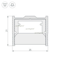 Профиль WPH 023291 Arlight