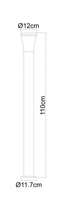 Наземный светильник Alido 34572 Globo