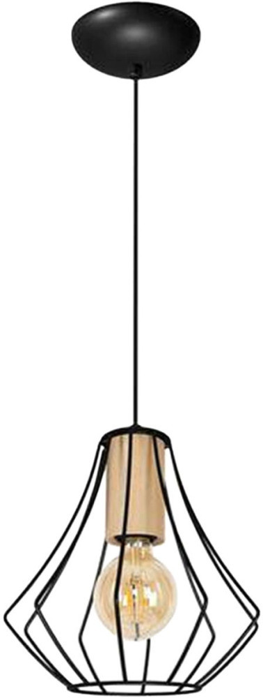 Подвесной светильник  MD.9050-1-P-BK+WOOD Imex