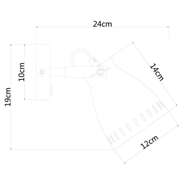 Спот Luned A2214AP-1SS Arte Lamp