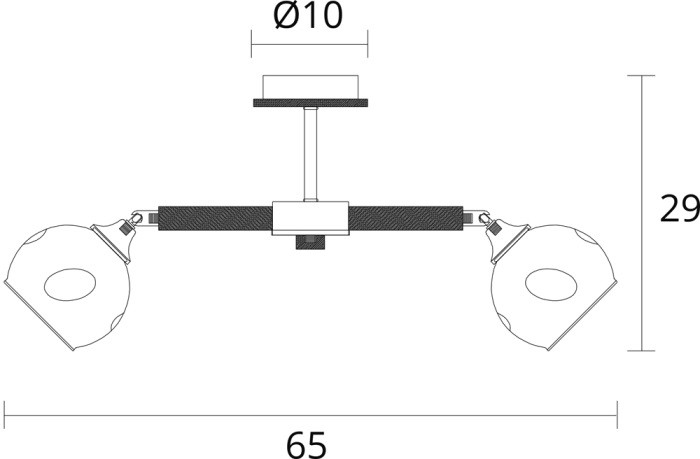 Потолочная люстра Branson A4370PL-5BR Arte Lamp