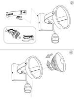 Спот Glim GLIM PL1 BIANCO Ideal Lux