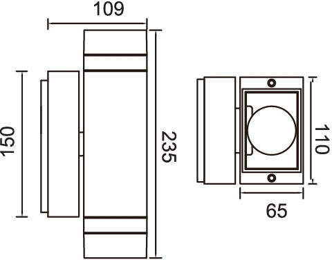 Архитектурная подсветка TUBE 78063 Bl Oasis Light