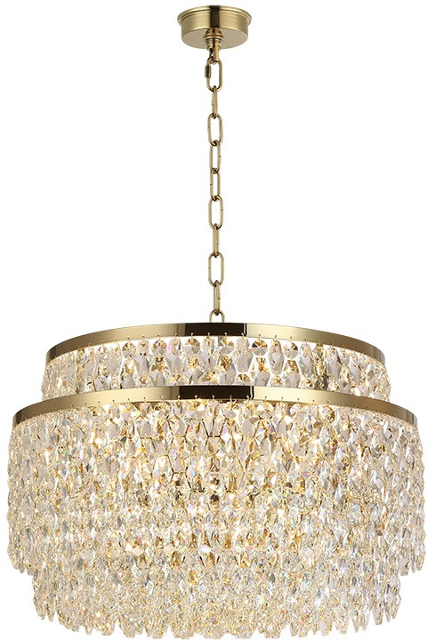 Подвесная люстра 8530 8530/60 C gold polished Newport