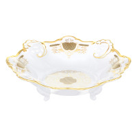 Сухарница 27см."Симфония золотая"