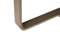 Тумбочка светлая с металлическим каркасом Тумбочка светлая с металлическим каркасом