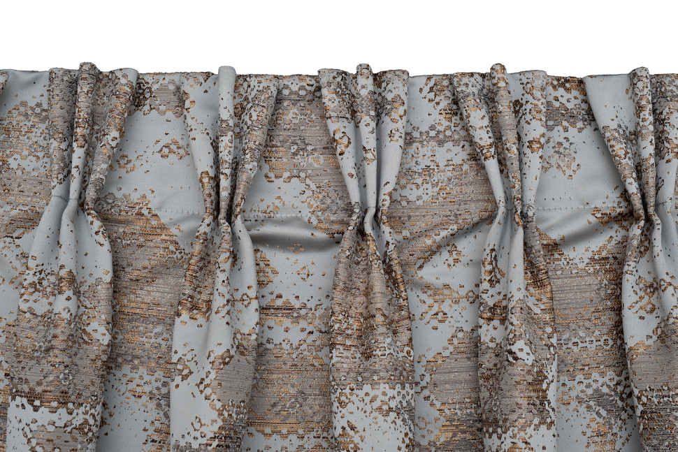 Портьера Bromley 260х300см голубая