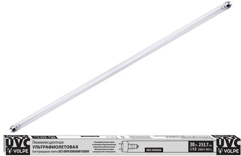 Лампочка люминесцентная EFL EFL-T8-30/UVCB/G13/CU/V Volpe