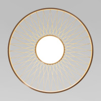 Подвесной светильник Cesta 40017/1 LED коричневый Eurosvet