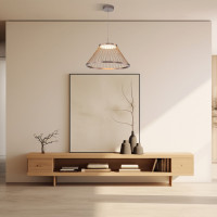 Подвесной светильник Cesta 40017/1 LED коричневый Eurosvet