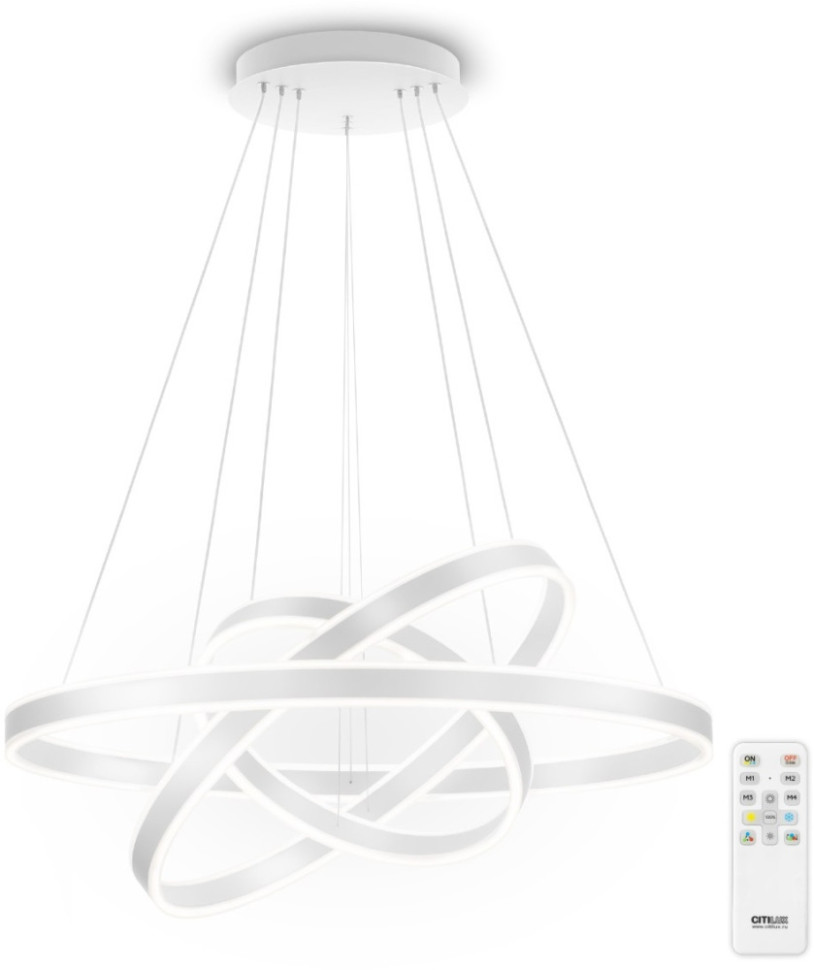 Подвесная люстра Дуэт CL719680 Citilux