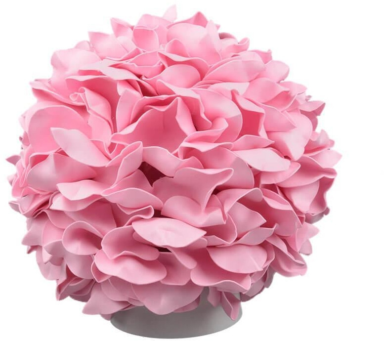 Интерьерная настольная лампа Гортензия ULW-R07 T/3000K/150C/A Гортензия Белый/Светлая роза Uniel