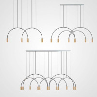Подвесной светильник Imperium Loft ARC 3 Gold ARC01 189567-26 Подвесной светильник Imperium Loft ARC 3 Gold ARC01 189567-26