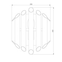 Настенный светильник Bogates Castellie 362/1