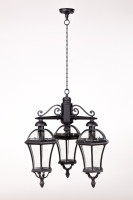 Уличный светильник подвесной ROMA L 95270L/3 Bl Oasis Light Уличный светильник подвесной ROMA L 95270L/3 Bl Oasis Light