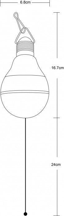 Уличный светильник подвесной Solar 33976-30 Globo