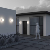 Уличный настенный светильник Maytoni Bold O598WL-01GR1 Уличный настенный светильник Maytoni Bold O598WL-01GR1