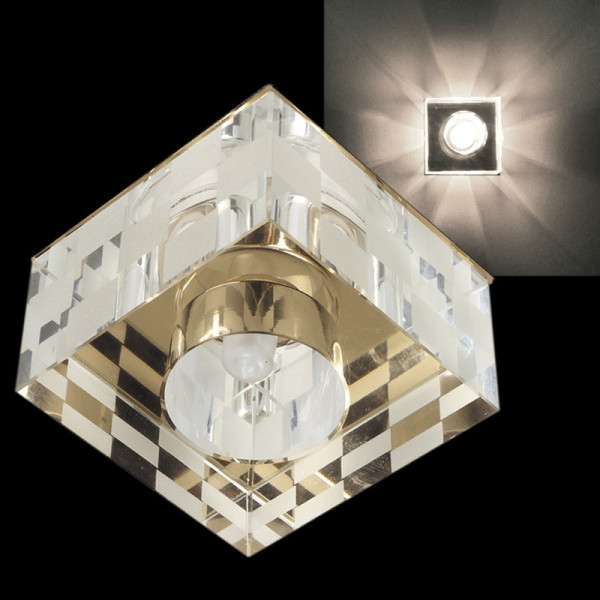 Точечный светильник  2043/B G9 GD Sneha